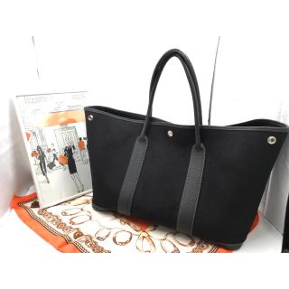 エルメス(HERMES)の【dn様専用✨】◆エルメス◆ガーデンパーティPM◆オフィシェ◆ブラック(トートバッグ)