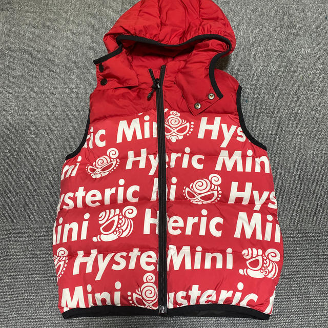 HYSTERIC MINI(ヒステリックミニ)のヒスミニ ダウンベスト キッズ/ベビー/マタニティのキッズ服男の子用(90cm~)(ジャケット/上着)の商品写真