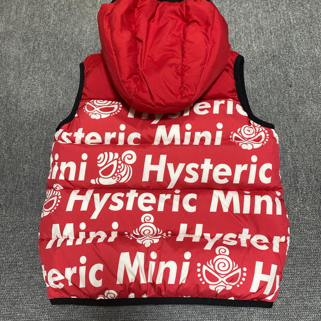 HYSTERIC MINI(ヒステリックミニ)のヒスミニ ダウンベスト キッズ/ベビー/マタニティのキッズ服男の子用(90cm~)(ジャケット/上着)の商品写真