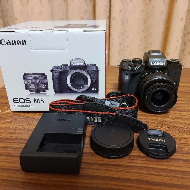 Canon - 【極美品】Canon EOS M5 ズームレンズキット