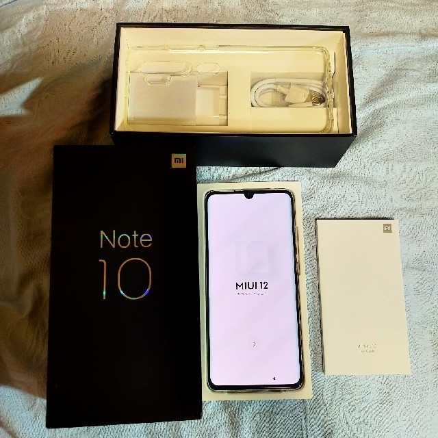SIMフリー Xiaomi mi note 10 海外版 購入店動作保証付 | フリマアプリ ラクマ