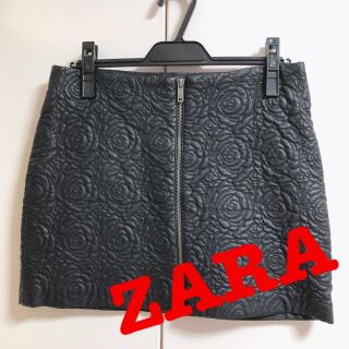 ザラ(ZARA)のZARA ザラ　レザー　スカート(ミニスカート)