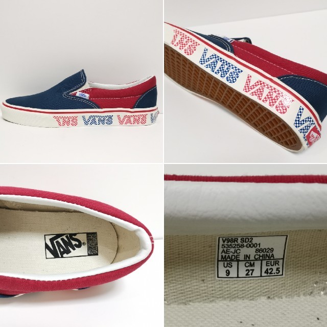 STANDARD CALIFORNIA(スタンダードカリフォルニア)の27cm VANS スタンダードカリフォルニア スリッポン SLIP-ON メンズの靴/シューズ(スニーカー)の商品写真