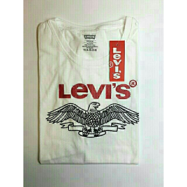 Levi's(リーバイス)の新品タグ付き levi's メンズ 半袖 Tシャツ *L ホワイト* メンズのトップス(Tシャツ/カットソー(半袖/袖なし))の商品写真