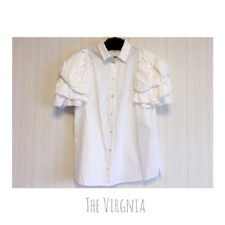 ザヴァージニア(The Virgnia)のfrill blouse(シャツ/ブラウス(半袖/袖なし))