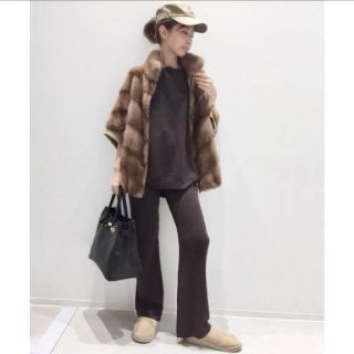 アパルトモンドゥーズィエムクラス(L'Appartement DEUXIEME CLASSE)のアパルトモンKNIT PANTS 34(カジュアルパンツ)