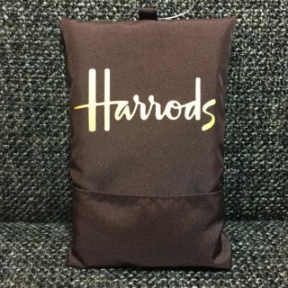 ハロッズ(Harrods)のHarrods ハロッズ★ポケット ショッパーバッグ ★ブラウン★エコバッグ(エコバッグ)