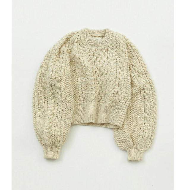 トゥデイフル  Cable Wool Knit