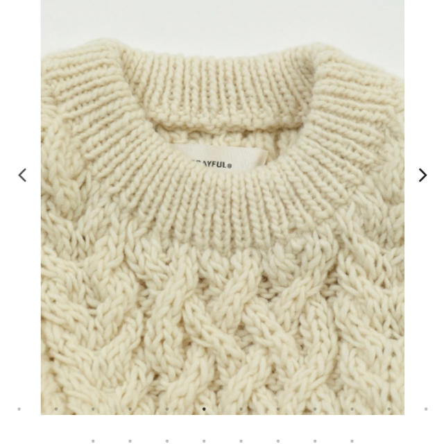 TODAYFUL(トゥデイフル)のトゥデイフル  Cable Wool Knit レディースのトップス(ニット/セーター)の商品写真