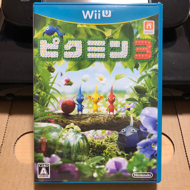 Wii U(ウィーユー)の届いてすぐに2人で遊べるWii U プレミアムセット KURO+ピクミン3+α エンタメ/ホビーのゲームソフト/ゲーム機本体(家庭用ゲーム機本体)の商品写真