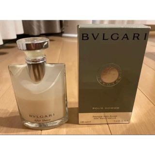 ブルガリ(BVLGARI)のブルガリプールオム アフターシェーブ エマルジョン 100ml(シェービングローション)