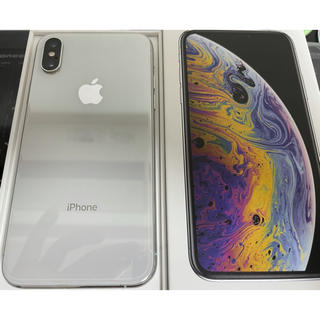 アップル(Apple)のiPhone XS 64GB White SIMフリー※値下げ不可※(スマートフォン本体)
