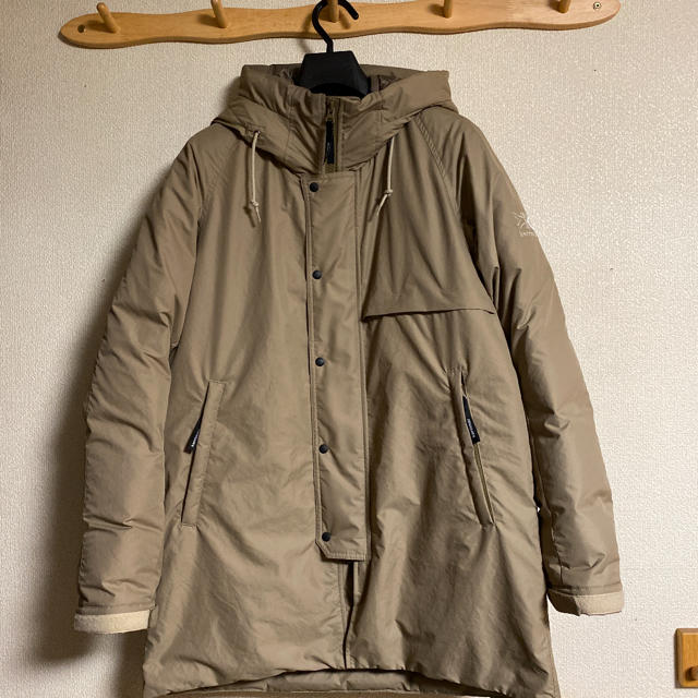 670-9214036カラーカリマー/ナノユニバース別注 maxima down coat (2019AW)