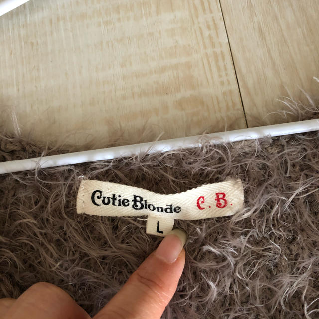 Cutie Blonde(キューティーブロンド)のCutie Blonde キューティーブロンド　モコモコセーター レディースのトップス(ニット/セーター)の商品写真