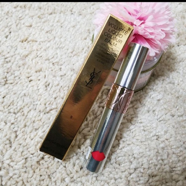 Yves Saint Laurent Beaute(イヴサンローランボーテ)のイヴ・サンローラン♡ ヴォリュプテウォーターカラーバーム 8 / 6ml コスメ/美容のベースメイク/化粧品(口紅)の商品写真