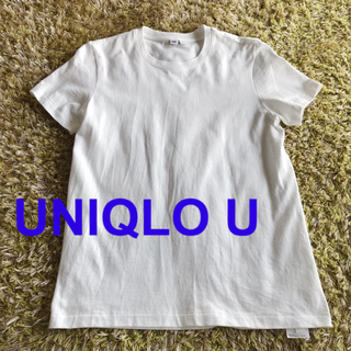 ユニクロ(UNIQLO)のユニクロユー　白Tシャツ(Tシャツ(半袖/袖なし))