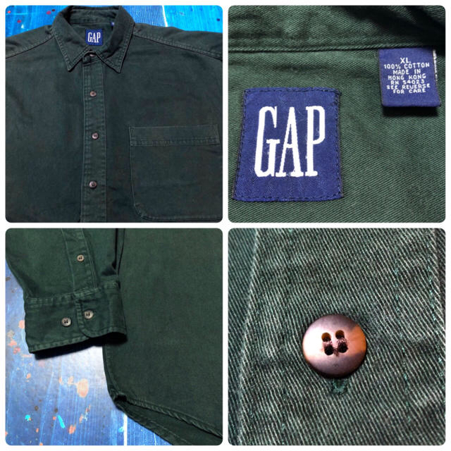 GAP(ギャップ)のかるた様専用【オールドギャップ&ラルフローレン&アメリカ古着】シャツセット メンズのトップス(シャツ)の商品写真