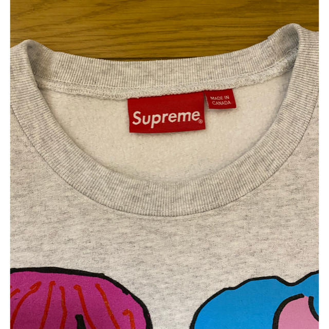 17aw supreme Gonz Heads Crewneck L