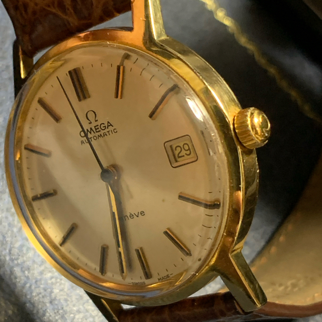 OMEGA(オメガ)のOMEGA オメガ ジュネーブ 750 k18（金無垢)メンズ　時計 メンズの時計(腕時計(アナログ))の商品写真