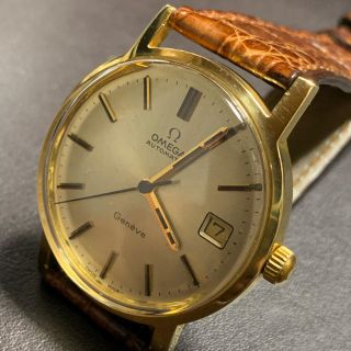 オメガ(OMEGA)のOMEGA オメガ ジュネーブ 750 k18（金無垢)メンズ　時計(腕時計(アナログ))