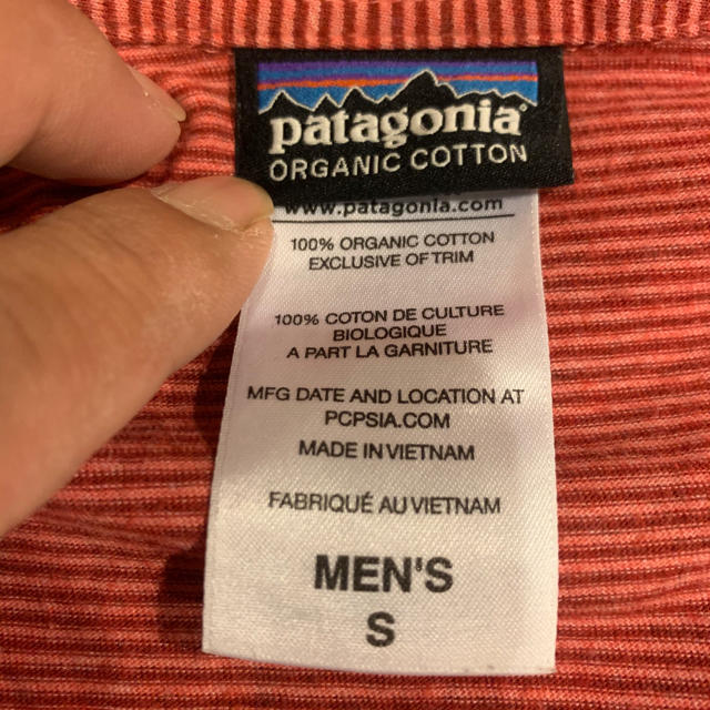 patagonia(パタゴニア)のPatagonia パタゴニア　men's ポロシャツ　オーガニックコットン メンズのトップス(ポロシャツ)の商品写真