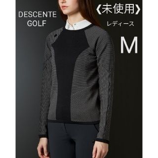 デサント(DESCENTE)の❮未使用❯  デサントゴルフ  ニットセ―タ―  Mサイズ『レディース』(ウエア)