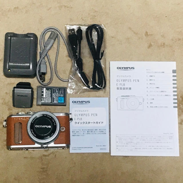 OLYMPUS(オリンパス)のみやび様専用　OLYMPUS PEN E-PL8 スマホ/家電/カメラのカメラ(ミラーレス一眼)の商品写真