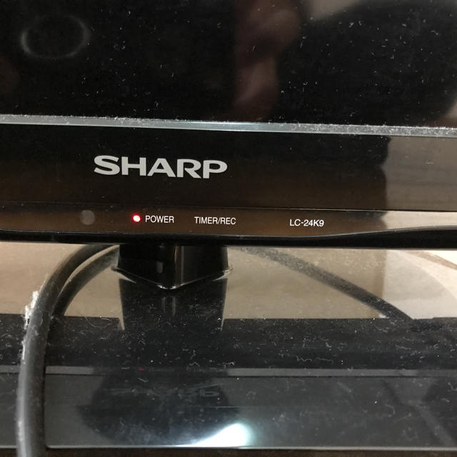 AQUOS(アクオス)のシャープ　液晶 TV24型　SHARP LED AQUOS スマホ/家電/カメラのテレビ/映像機器(テレビ)の商品写真