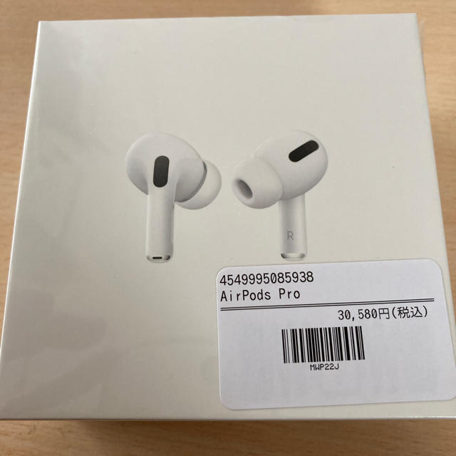 新品未開封・国内正規品 AirPods pro MWP22J/A - ヘッドフォン/イヤフォン