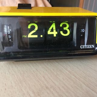 シチズン(CITIZEN)のcitizenシチズンパタパタ時計【部品取り】(置時計)