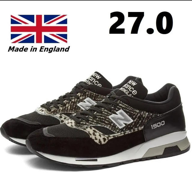 【新品】 NEW BALANCE M1500ZDK BLACK 英国製 27.0