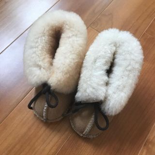 ミネトンカ(Minnetonka)の★MINNETONKAミネトンカ★ベビー シープスキンブーティ 10cm★(ブーツ)