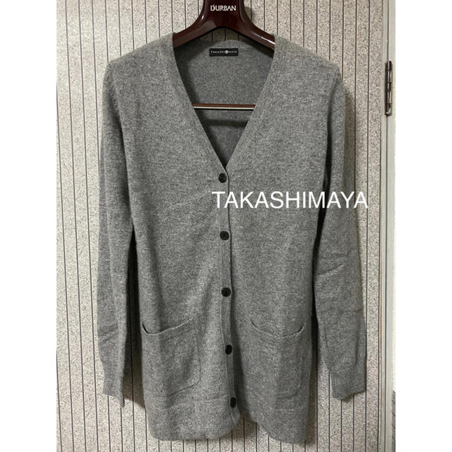 Takashimaya♡上質♡カシミヤ100%♡ニットカーディガン セーター