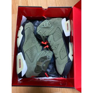 ナイキ(NIKE)のtravis scott トラヴィススコット　AIR JORDAN6(スニーカー)