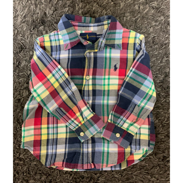 Ralph Lauren(ラルフローレン)のラルフローレン チェックシャツ  キッズ/ベビー/マタニティのキッズ服男の子用(90cm~)(ブラウス)の商品写真