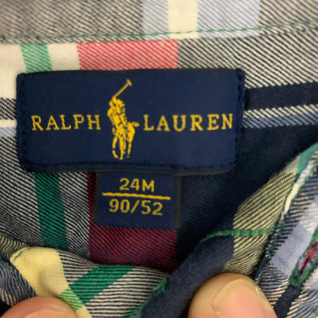 Ralph Lauren(ラルフローレン)のラルフローレン チェックシャツ  キッズ/ベビー/マタニティのキッズ服男の子用(90cm~)(ブラウス)の商品写真