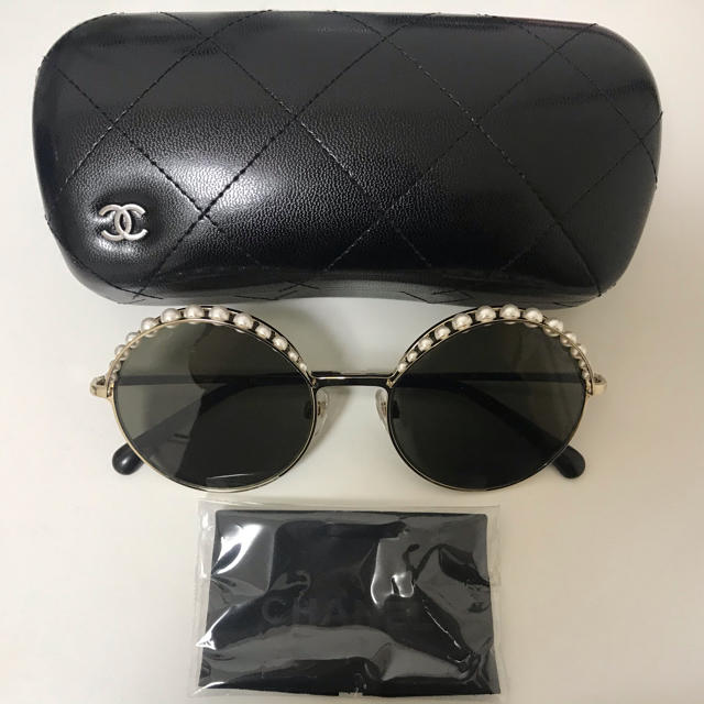 CHANEL - CHANEL パールサングラスの通販 by mio's shop ｜シャネル