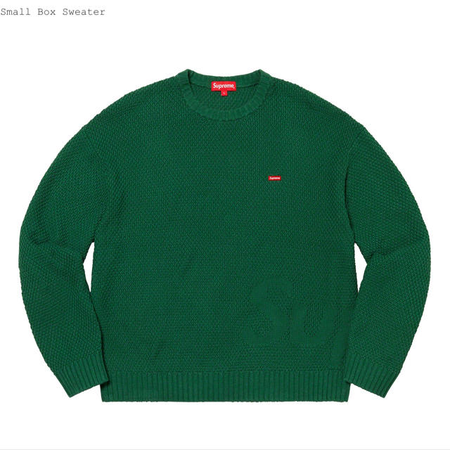 【送料無料】Supreme Textured Small Box Sweater