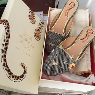 シャルロットオリンピア(Charlotte Olympia)のCharlotte Olympia kitty shoes.(バレエシューズ)