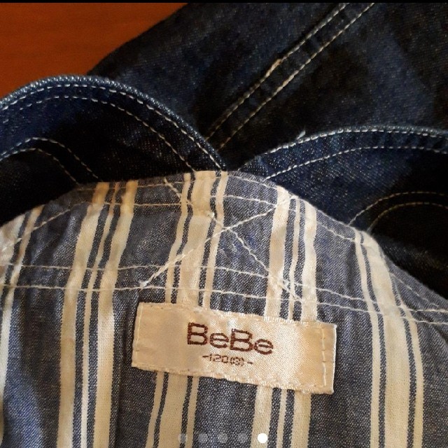 BeBe(ベベ)のBEBE　レトロ　オーバーオール キッズ/ベビー/マタニティのキッズ服男の子用(90cm~)(パンツ/スパッツ)の商品写真