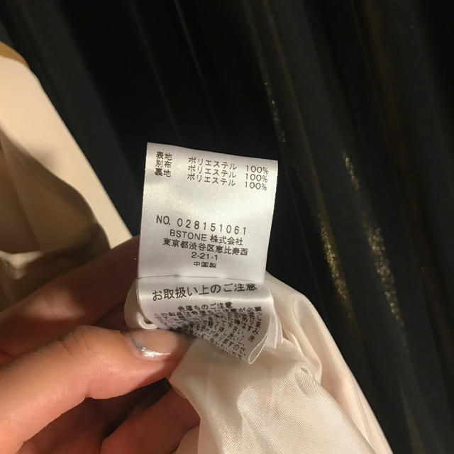 Ameri VINTAGE(アメリヴィンテージ)のAmeri VINTAGE♡SHEER DOCKING PLEATS DRESS レディースのワンピース(ロングワンピース/マキシワンピース)の商品写真