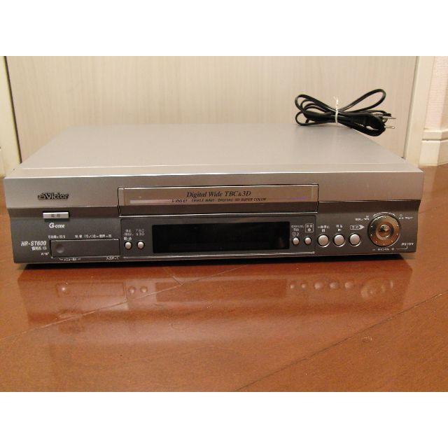 Victor(ビクター)のS-VHS　ビデオカセットレコーダー　HR-ST600　ビクター スマホ/家電/カメラのテレビ/映像機器(その他)の商品写真