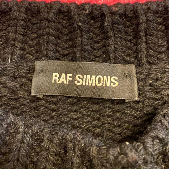 RAF SIMONS(ラフシモンズ)の今週限定価格RAF SIMONS ウール　ニット　ラフシモンズ メンズのトップス(ニット/セーター)の商品写真