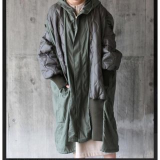 ビームス(BEAMS)の77circa モッズコート　オリーブ(モッズコート)