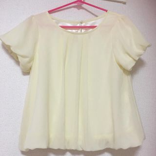 ページボーイ(PAGEBOY)のシフォンブラウス(Tシャツ(半袖/袖なし))