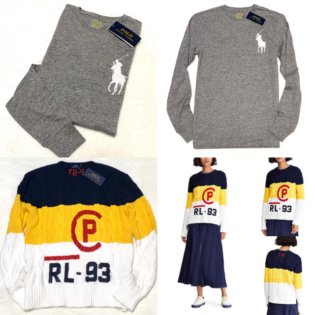 POLO RALPH LAUREN(ポロラルフローレン)の＊向日葵様 専用＊ 新品 ラルフローレン 9点 メンズのトップス(パーカー)の商品写真