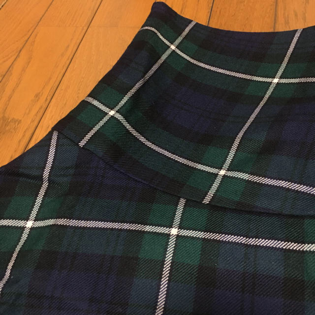英国スコットランド製 タータンチェック スカート 2