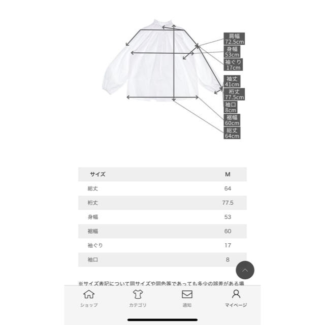 fifth(フィフス)のフィフス　ブラウス レディースのトップス(シャツ/ブラウス(長袖/七分))の商品写真