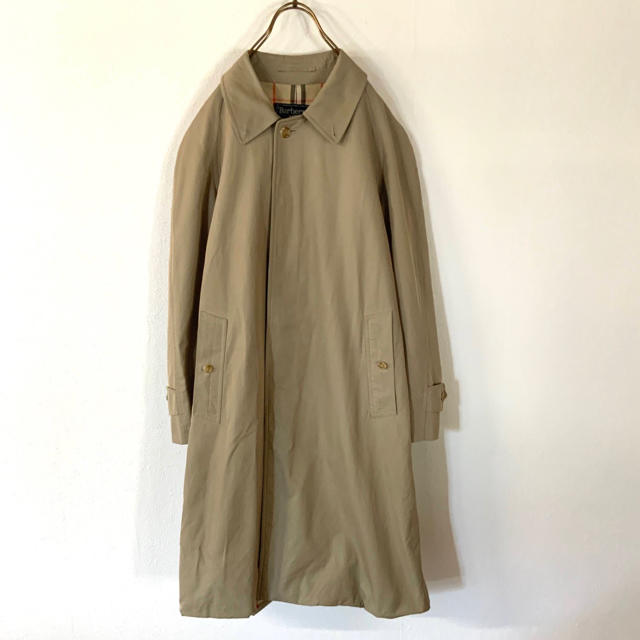 BURBERRY - 90's Burberry ノバチェック ステンカラーコート ベージュ ...