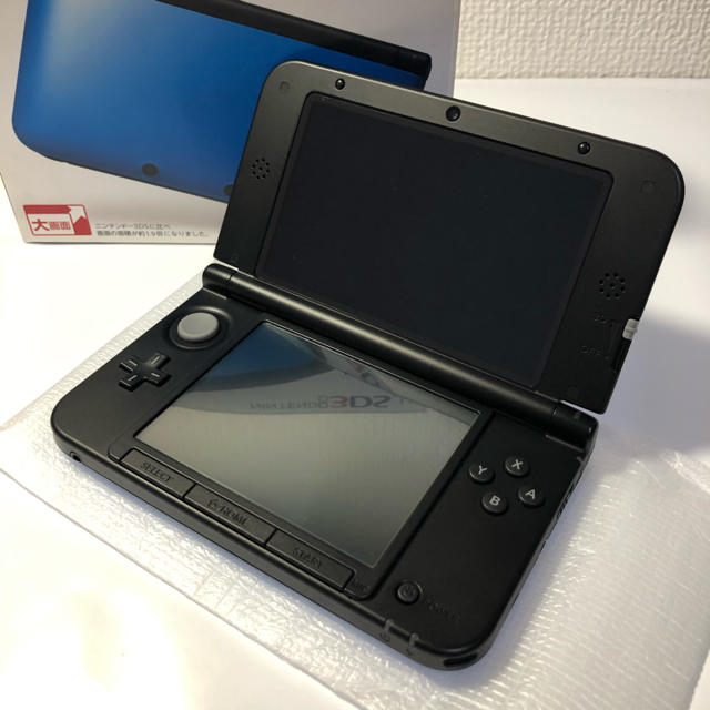 超安いオンライン ニンテンドー3DS ブルー×ブラック【美品】 LL 携帯用ゲーム本体